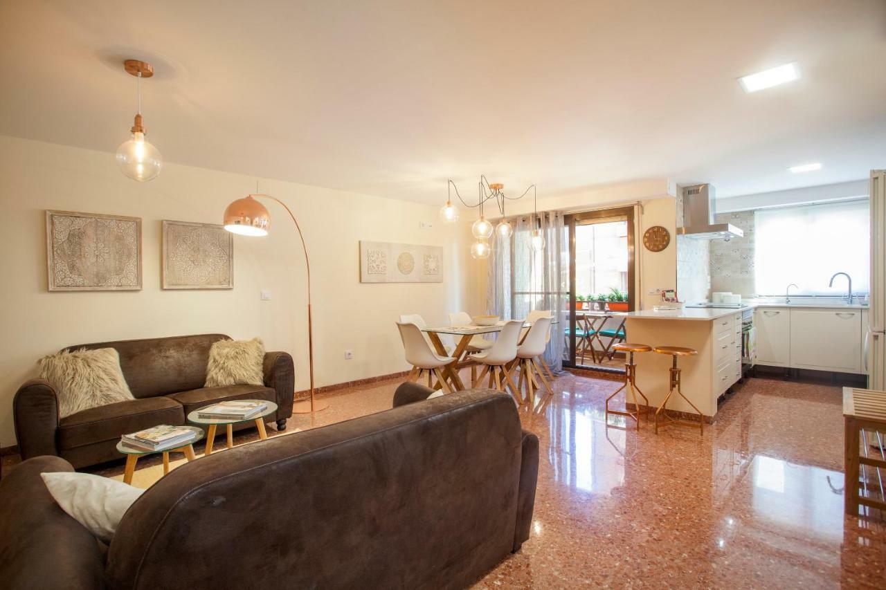 Apartamento Jardines del Turia - Espacioso apartamento Valencia Exterior foto